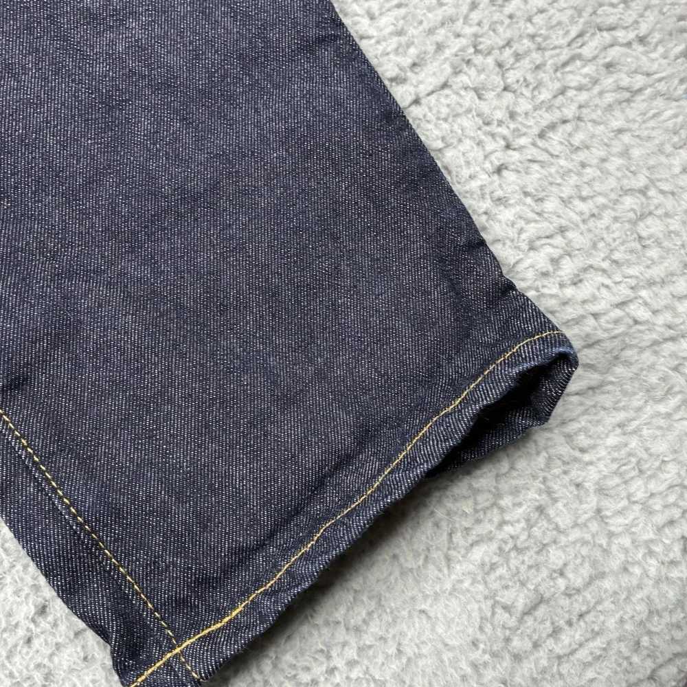 Detroit Denim Co Jeans Men's 35 (33x31) Blue Straight Leg Denim Pants